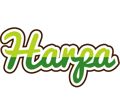 Harpa golfing logo