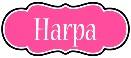 Harpa invitation logo