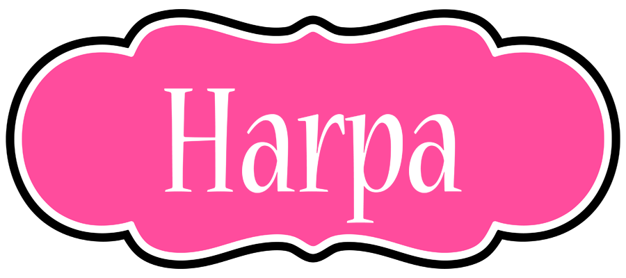 Harpa invitation logo