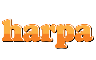 Harpa orange logo