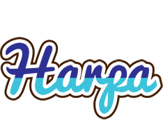 Harpa raining logo