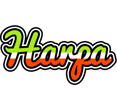Harpa superfun logo