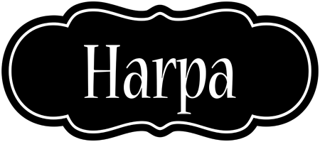 Harpa welcome logo