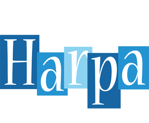 Harpa winter logo