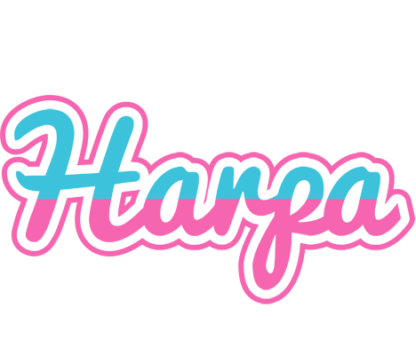 Harpa woman logo