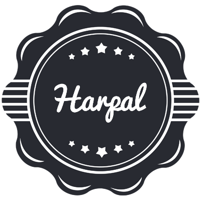 Harpal badge logo