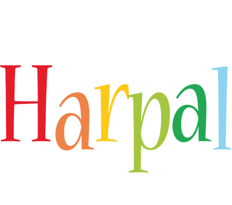 Harpal birthday logo