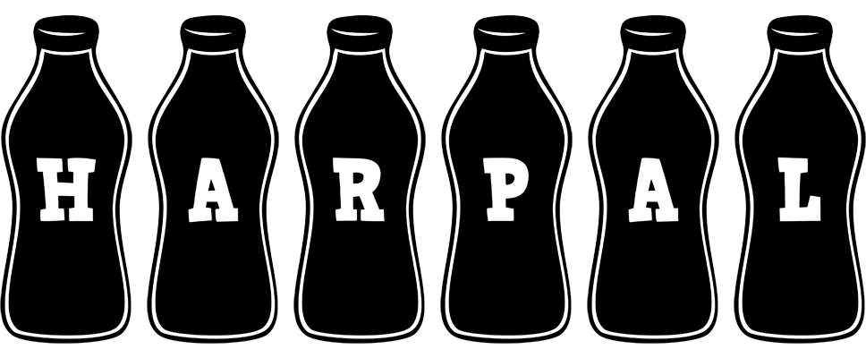 Harpal bottle logo