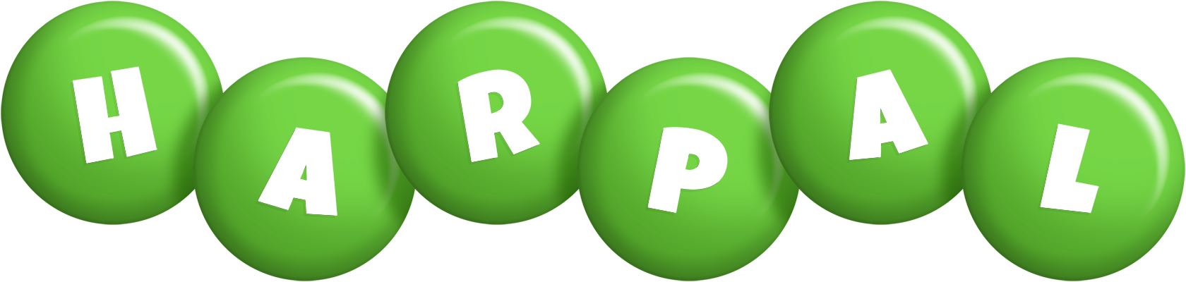 Harpal candy-green logo
