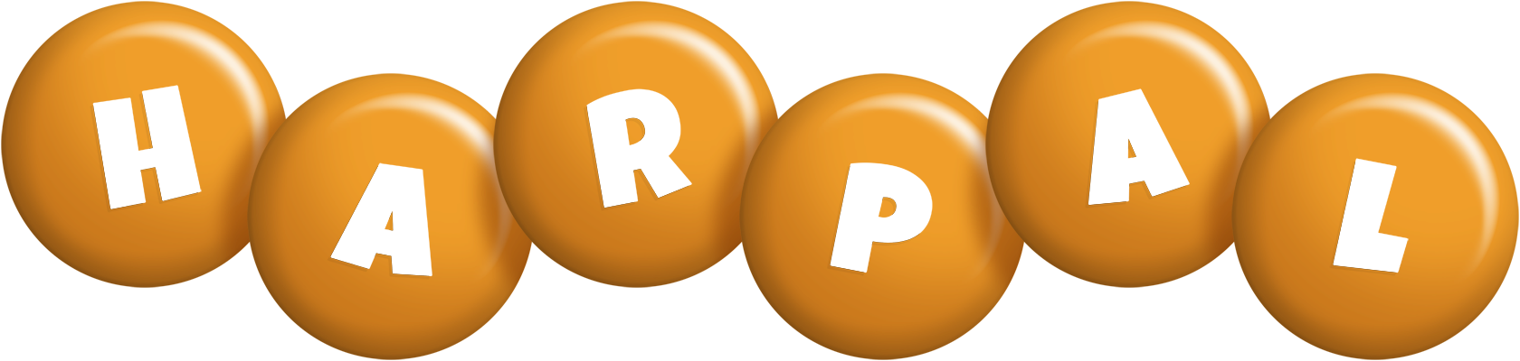 Harpal candy-orange logo