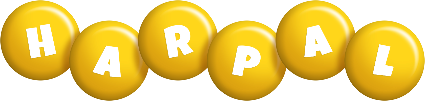 Harpal candy-yellow logo