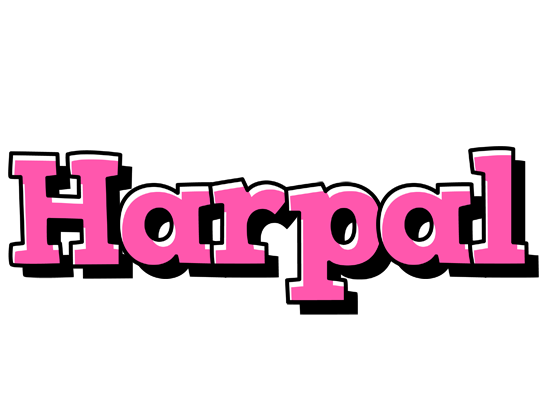 Harpal girlish logo