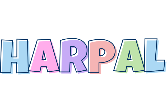 Harpal pastel logo