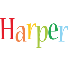 Harper birthday logo