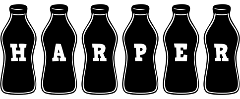 Harper bottle logo