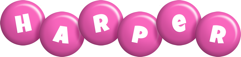 Harper candy-pink logo