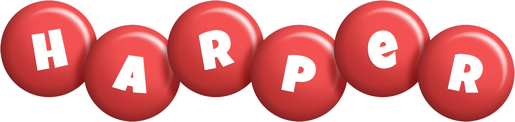 Harper candy-red logo