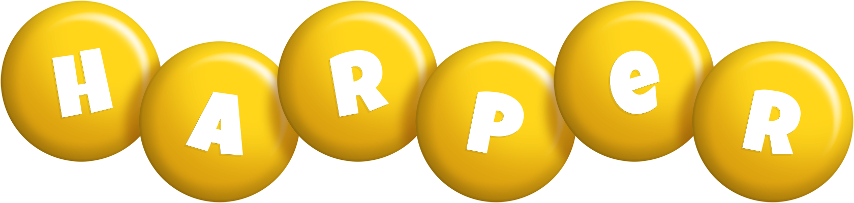 Harper candy-yellow logo