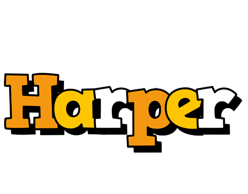 Harper cartoon logo