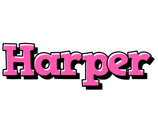 Harper girlish logo