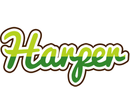 Harper golfing logo