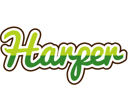 Harper golfing logo