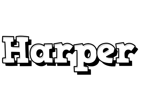 Harper snowing logo