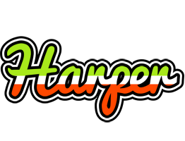 Harper superfun logo