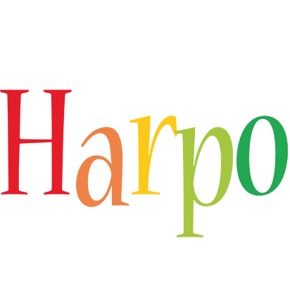 Harpo birthday logo