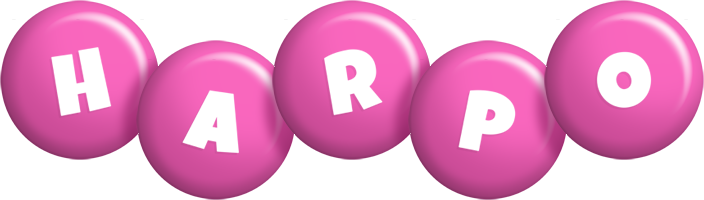 Harpo candy-pink logo