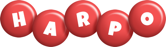 Harpo candy-red logo