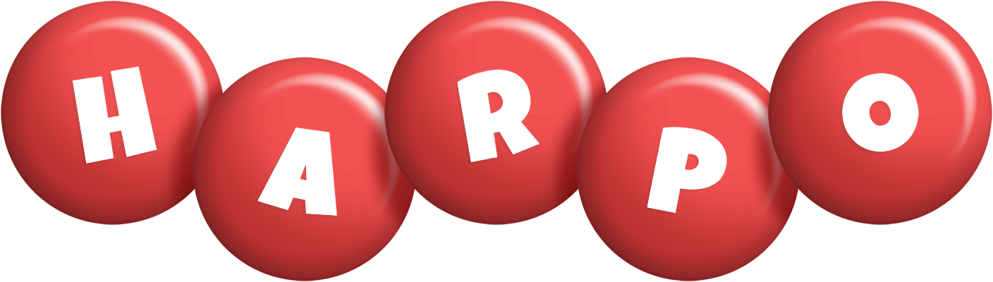 Harpo candy-red logo