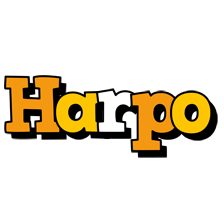 Harpo cartoon logo