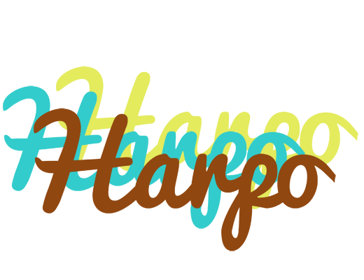 Harpo cupcake logo