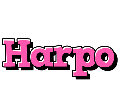 Harpo girlish logo