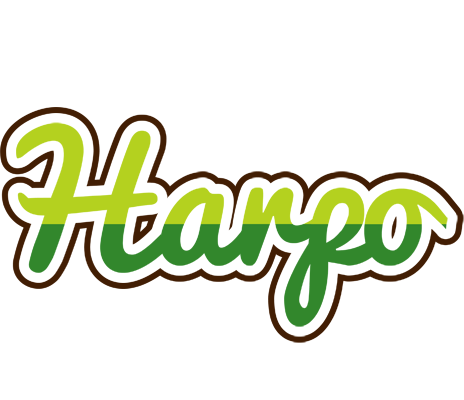 Harpo golfing logo