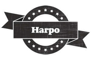 Harpo grunge logo