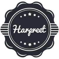 Harpreet badge logo