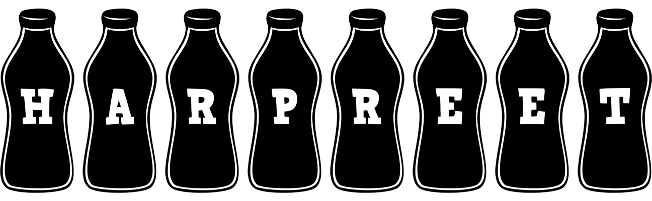 Harpreet bottle logo
