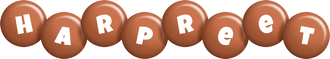 Harpreet candy-brown logo