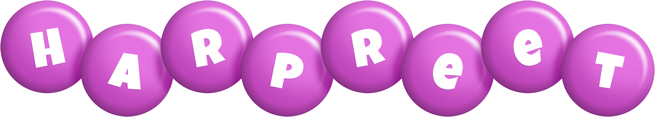Harpreet candy-purple logo