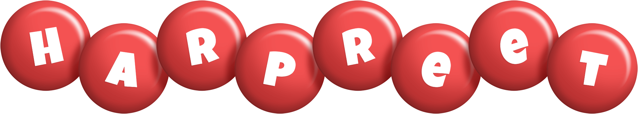 Harpreet candy-red logo