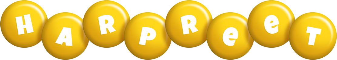 Harpreet candy-yellow logo