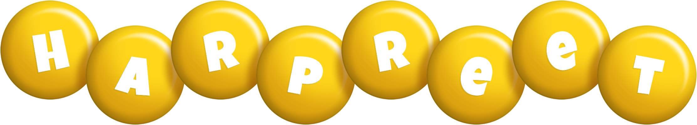 Harpreet candy-yellow logo