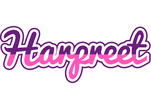 Harpreet cheerful logo