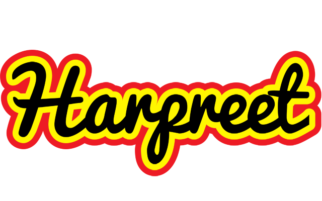Harpreet flaming logo