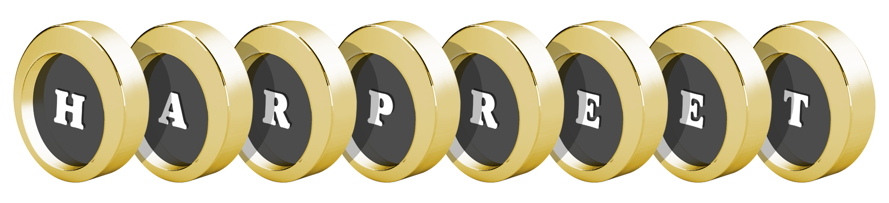 Harpreet gold logo