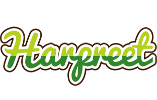 Harpreet golfing logo