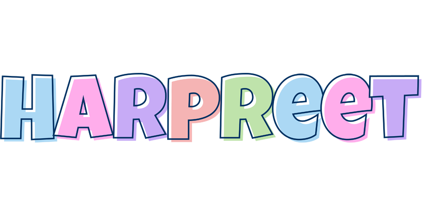 Harpreet pastel logo
