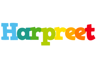 Harpreet rainbows logo